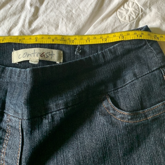 CONTRAST JEANS - Picture 6 of 8